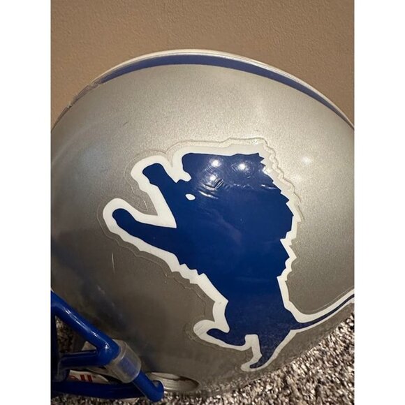 Billy Simms signed autographed Detroit Lions Full Size Replica Helmet JSA - Picture 6 of 8